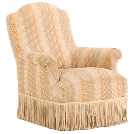 FAUTEUIL DE BIBLIOTHÈQUE FRANÇAIS DE STYLE NAPOLÉO