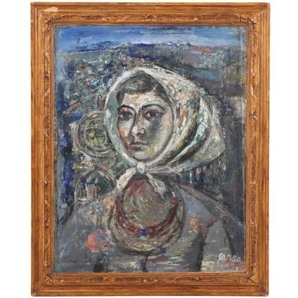 MANLIO SARRA (ITALIEN, 1910-1986) « DONNA CIOCIARA