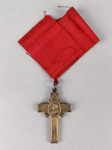 CRUZ de CANÓNIGO del capítulo de la catedral de CA
