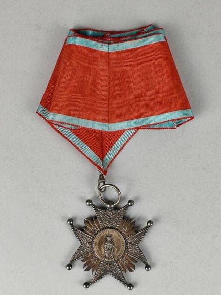 CRUZ de CANÓNIGO del capítulo de NEVERS. Primer mo