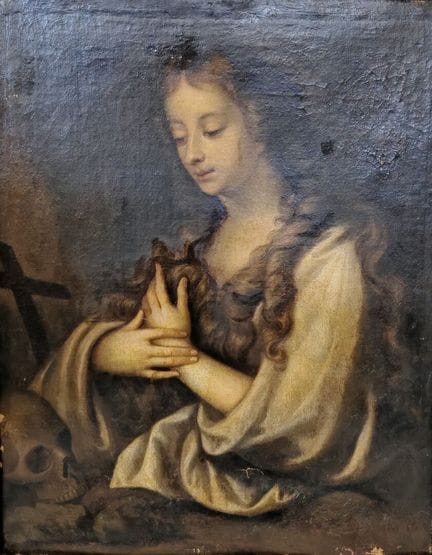 Ecole française du XVIIeme, Marie-Madeleine pénite
