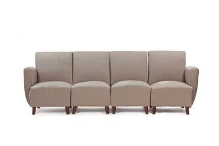 Gio PONTI (1891-1979)
Canapé modulable, circa 1939