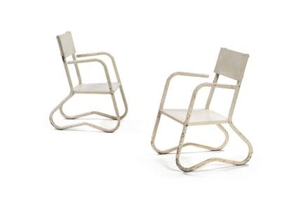 OBRA FRANCESA (siglo XX)
Par de sillones, hacia 19