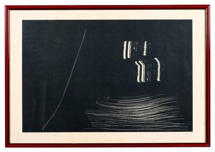 Hans HARTUNG (1904-1989)
Litografía «X» de la seri