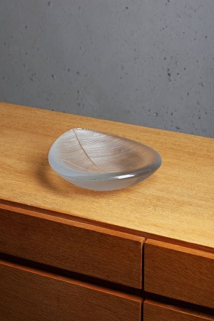 TAPIO WIRKKALA (1915-1985)
Copa de cristal con for