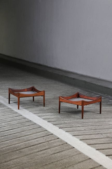KRISTIAN VEDEL (1923-2003)
Conjunto de dos mesitas
