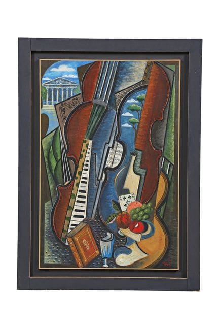 Constantin PETROFF (né en 1954)
Nature morte aux v