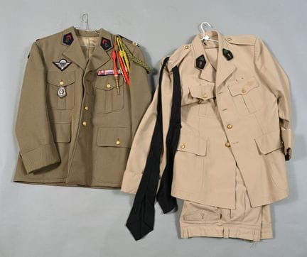 FRANCE. Légion Etrangère et Infanterie de Marine. 