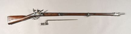 FRANCE Fusil modèle 1816, platine à silex «St Etie