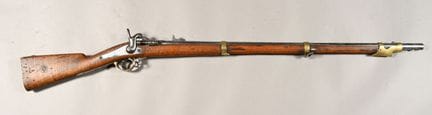 FRANCE. Fusil de dragon modèle 1842 modifié tabati
