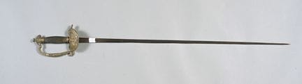 FRANCE. Épée à clavier à aigle impérial non couron