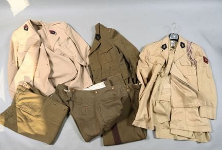 FRANCE. Infanterie Coloniale ou de Marine. Pièces 