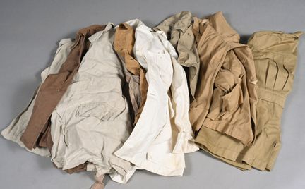 FRANCE. ETRANGER. Vestes militaires (12), diverses