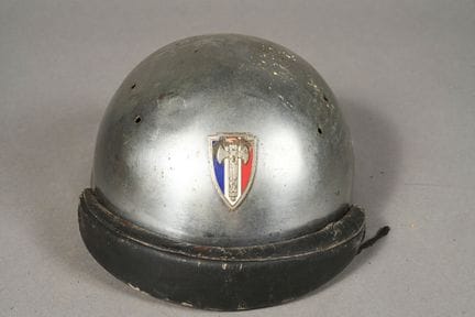 FRANCE. Casque 1935, Etat Français, Gendarmerie/Po