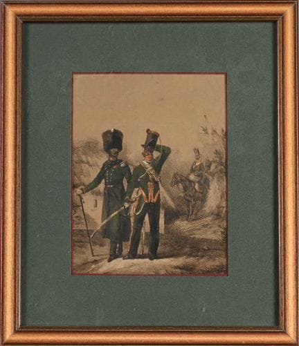 Ecole Française 
Officier de chasseur à Cheval 1er