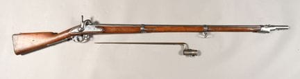 FRANCE. Fusil d'infanterie 1822 T, platine à marqu