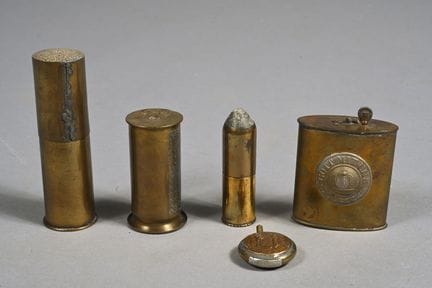 FRANCE. Artisanat de tranchée de soldats 1°guerre,