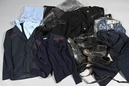 FRANCE. GENDARMERIE. DOUANES? POMPIERS. Pièces d'u