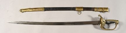 FRANCE. MARINE. Sabre d'officier de la Royale, mon