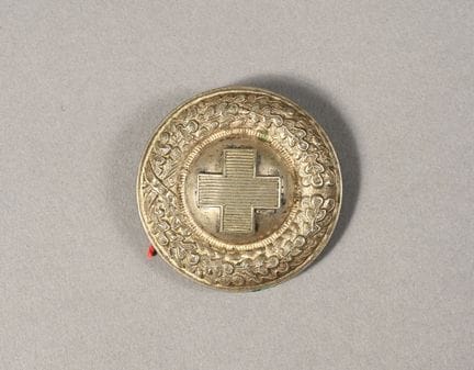 ALLEMAGNE. DRK. Croix Rouge, plaque de ceinturon d