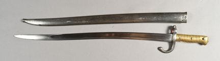FRANCE. Sabre baïonnette 1866 Chassepot de fabrica