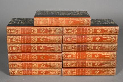 一批关于第一帝国/拿破仑一世的珍贵书籍，其中包括F.马松（F.MASSON）的《拿破仑及其家族》（1