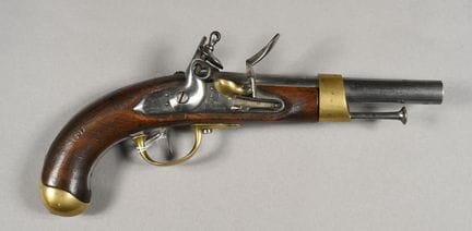FRANCE. Pistolet An 13, platine «Mre Imp de St eti