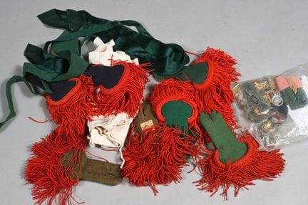 FRANCE. LEGION ETRANGERE . Epaulettes (4 paires), 