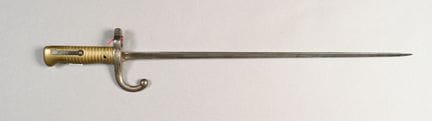 FRANCE. Sabre baïonnette 1866 Chassepot dite d'urg