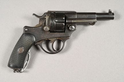 FRANCE. Pistolet 1874, Chamelot Delvigne, poinçon 