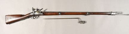 FRANCE. Fusil à silex modèle 1822, platine «Mre Rl