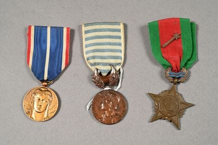 FRANCE. Médaille du Levant type FFL de Londres, mé
