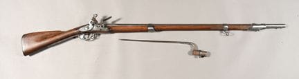 FRANCE. Fusil à silex 1763, platine »Manuf Royale 