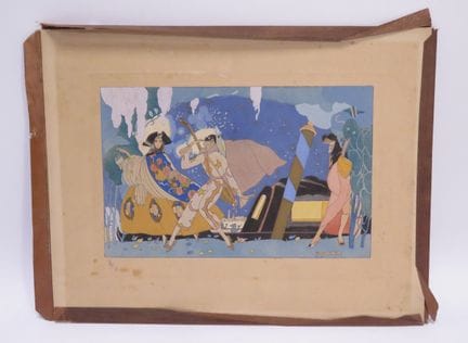Umberto BRUNELLESCHI (1879-1949). Il Carnevale di 