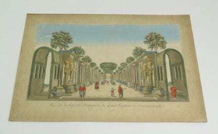 Veduta della splendida Orangerie del Gran Signore 