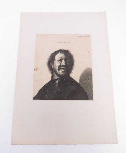 D'après REMBRANDT VAN RIJN (1606-1669) & Editée Ch