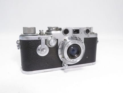 LEICA. Appareil photo agrentique Leica IIIg. Objec