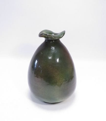 SYAE (Xxème). Vase en céramique émaillée en dégrad