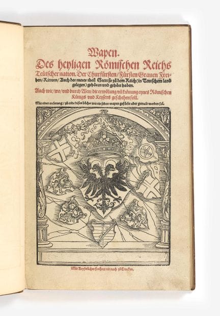 KOBEL (Jacob). Wapon des heiligen Romischen Reichs