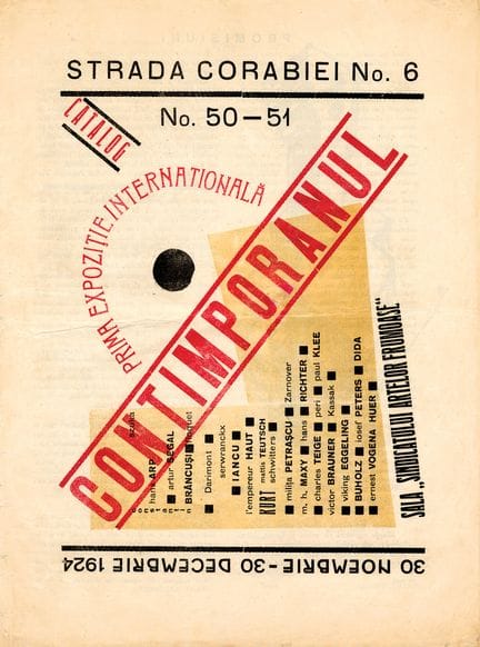 [MAGAZINE/CATALOG]. CONTIMPORANUL. Bucharest, No. 