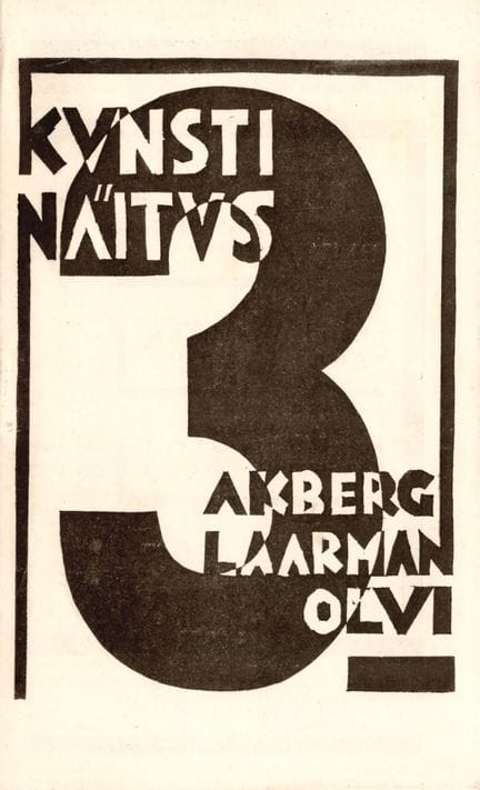 ESTONIA [EXHIBITION CATALOG]. 4. JÄRJEKORRALINE SÜ