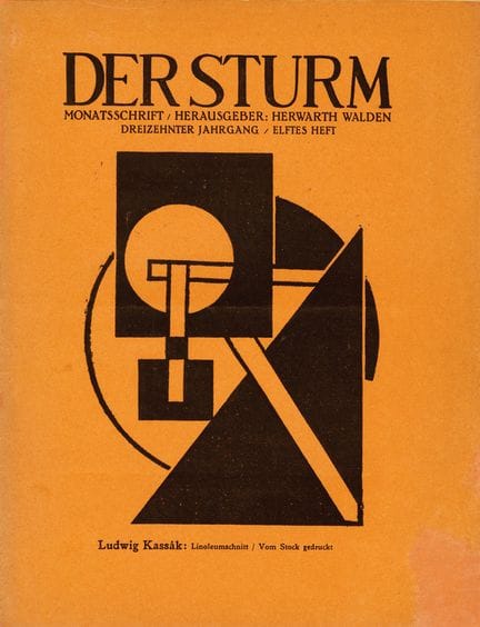 [REVISTA]. DER STURM. Berlín, n.º 11/1922. 30,5 x 
