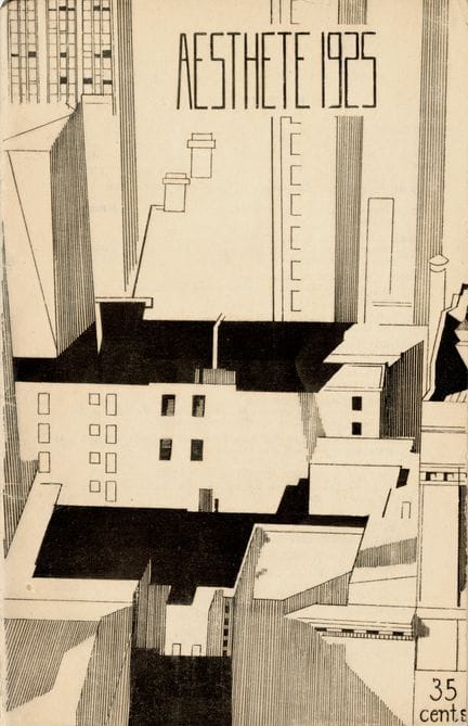 ÉTATS-UNIS [REVUE]. AESTHETE. New York, No.1/1925.