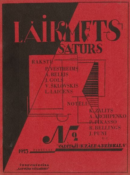 LATVIA [MAGAZINE]. LAIKMETS. Berlin, Nos. 1, 2, 3,