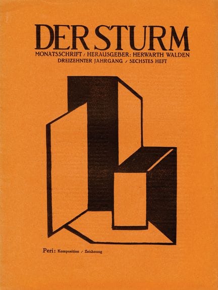 [REVISTA]. DER STURM. Berlín, n.º 6/1922. 30,1 x 2