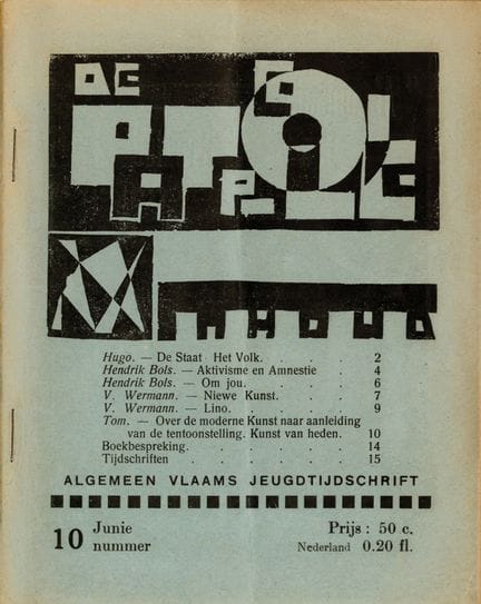 BÉLGICA [REVISTA] DE PATROELJE. Amberes, n.º 10/19