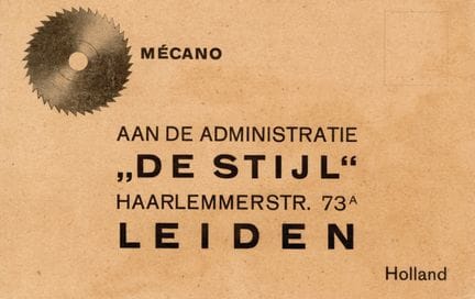 [WERBEKARTE/ABONNEMENT-BESTELLKARTE]. MÉCANO. Leid