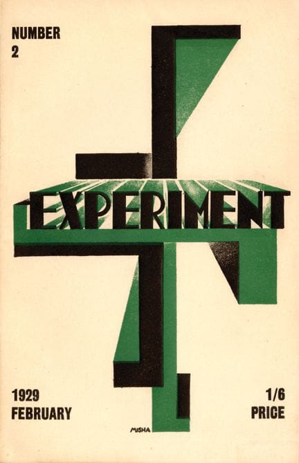 ROYAUME-UNI [REVUE]. EXPERIMENT. Cambridge, Nos.1/