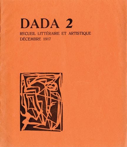 [REVISTA]. DADA. Zúrich, n.º 2/1917. 22,7 x 19,7 c