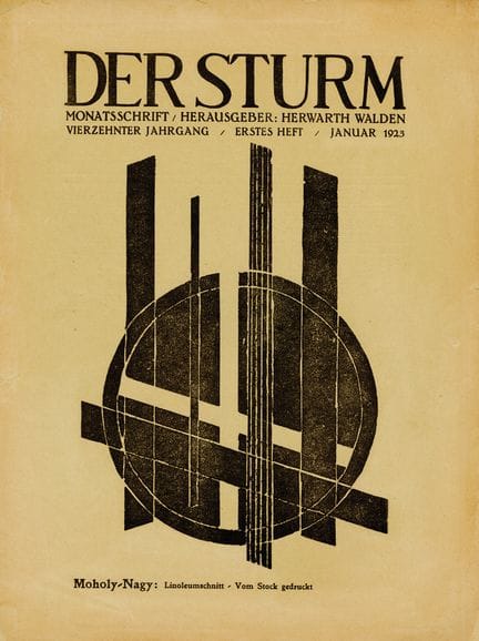 匈牙利     [期刊]。《DER STURM》。柏林，1923年第1期。30.5 × 23.2 厘